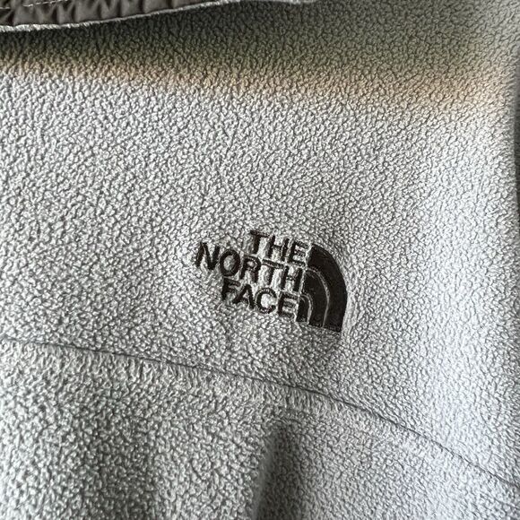 The North Face Fleece Pullover Sweater 1/4 Snap Button Mens Medium Gray Outdoor - Picture 3 of 12